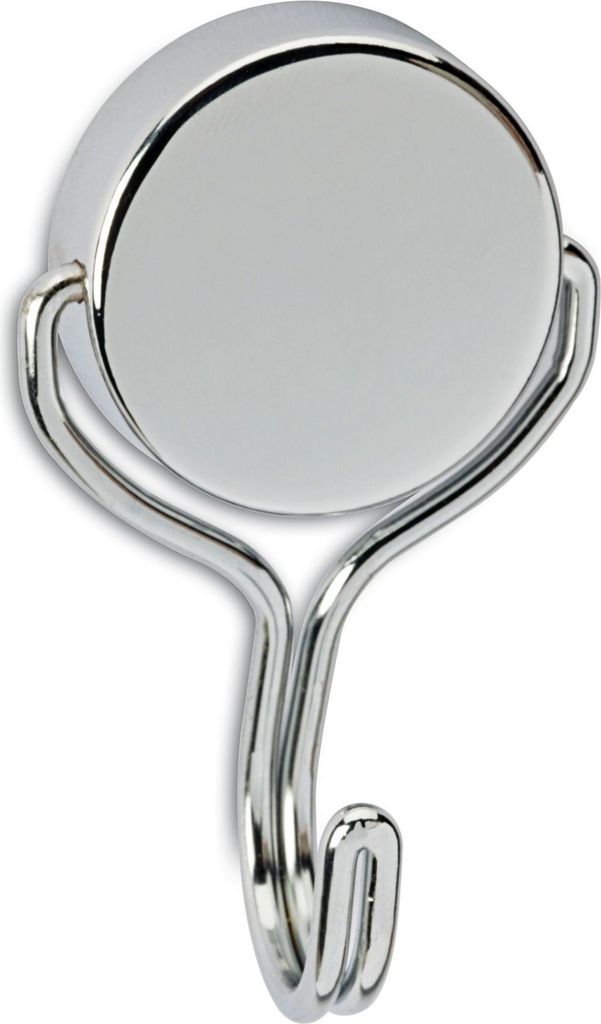 Neodym-Magnet Karussell-Haken 38,5mm 50000g hellsilber Packung mit 10 Stück