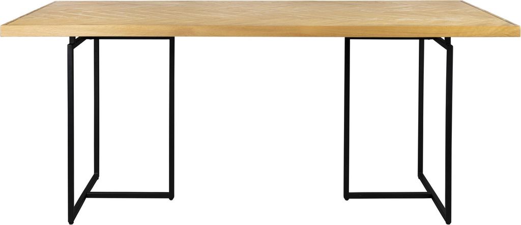 Esstisch CLASS EICHE mit Fischgrät Platte 220 x 90 cm von DutchBone
