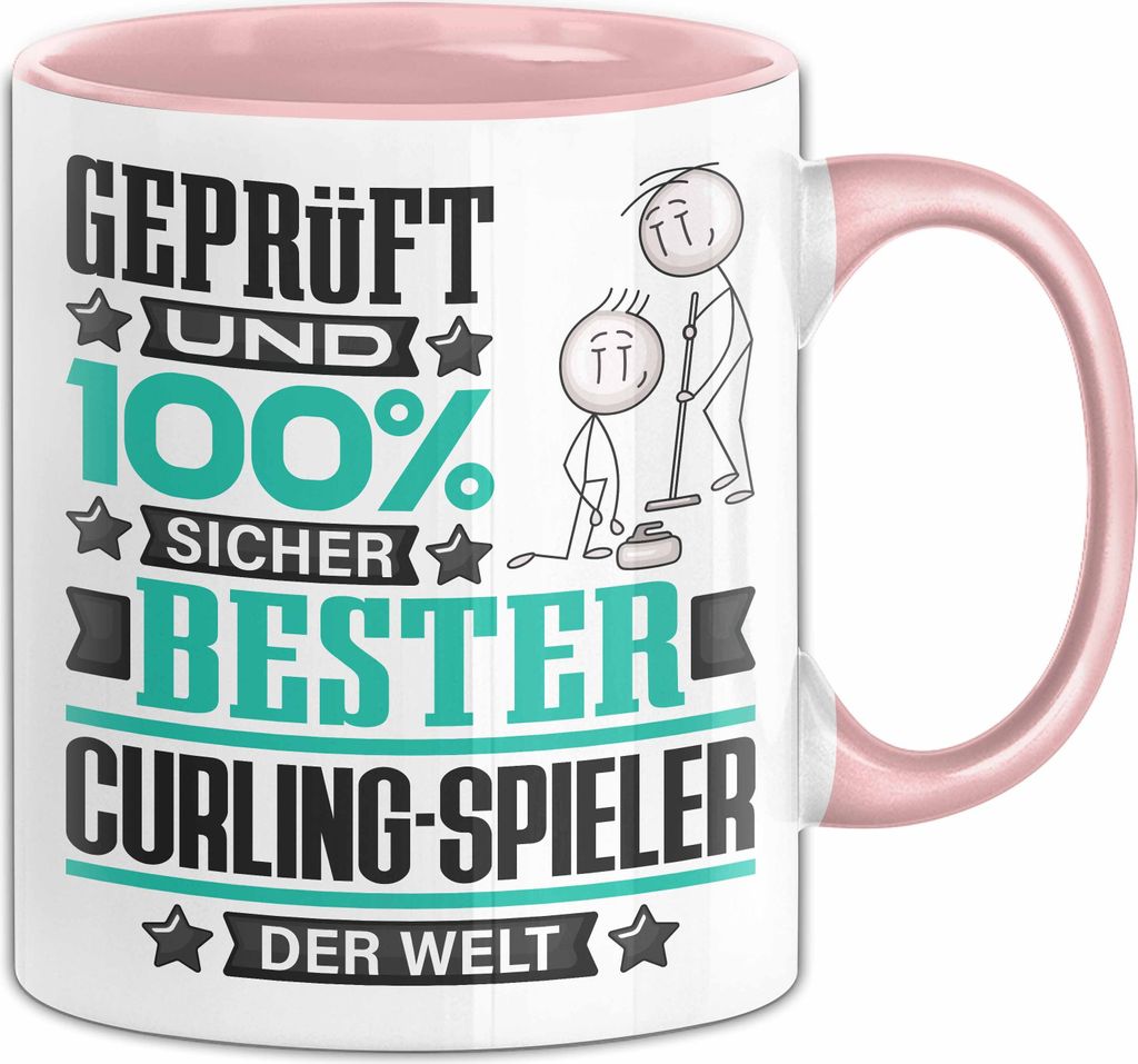 Curling-Spieler Geschenk Lustiger Spruch für Produktbild 