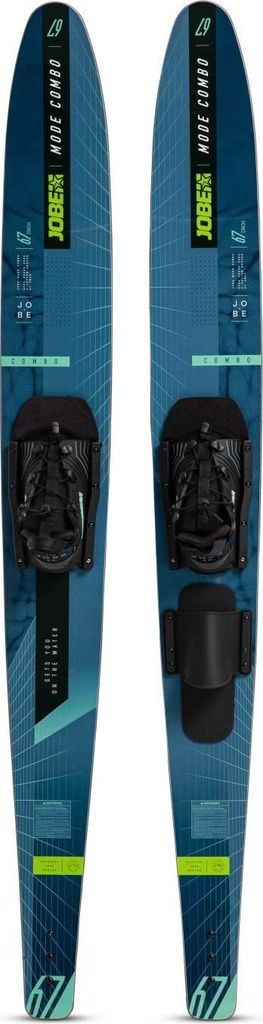 Jobe Mode Combo Wasserski Freeride Paarski 67INCH V-Boden Direktbindung 170cm