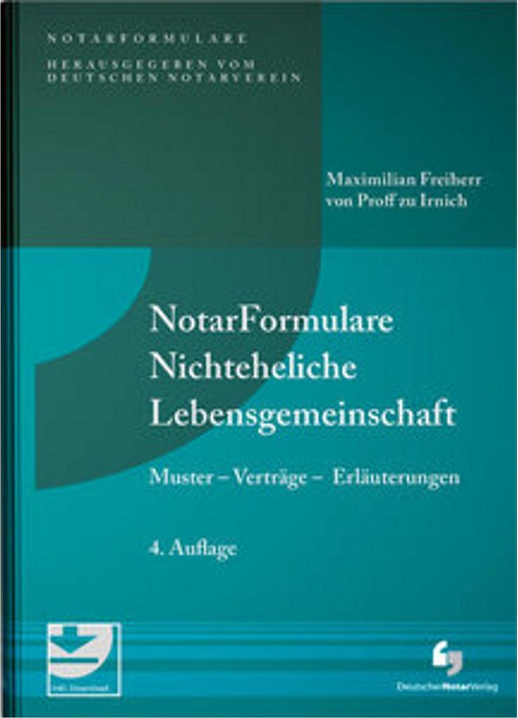 NotarFormulare Nichteheliche Lebensgemeinschaft