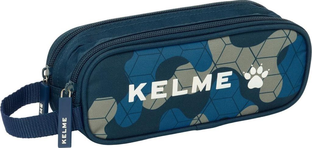 Zweifaches Mehrzweck-Etui Kelme Epic Marineblau 21 x 8 x 6 cm