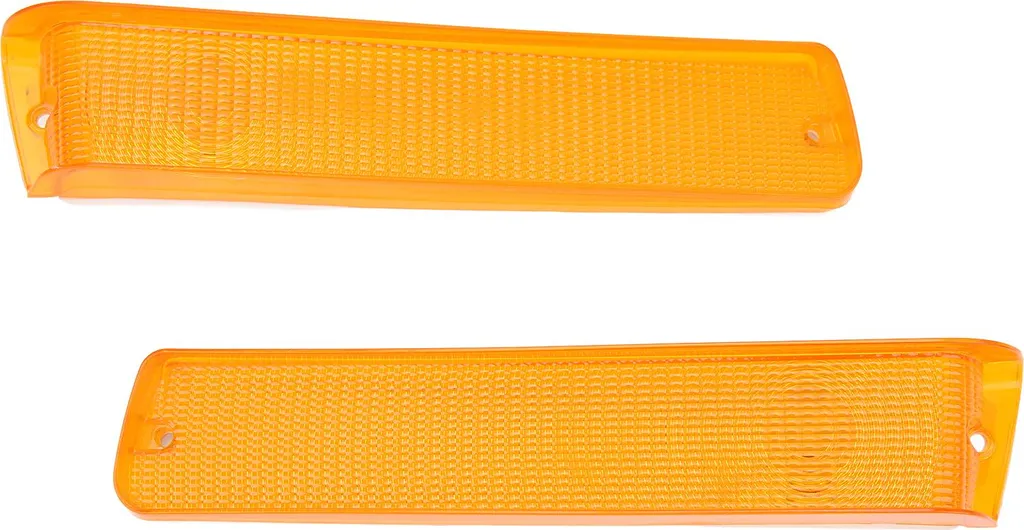 Lentilles de clignotant avant jaune pour FORD Bronco 78-79 - 2 pièces