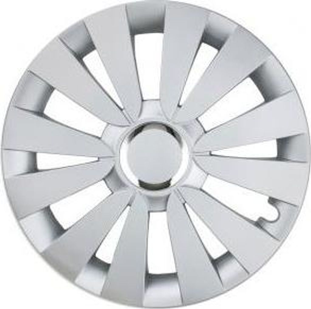 4x 16" Zoll Radkappen Silber Radzierblenden Radblenden SKY Produktbild 