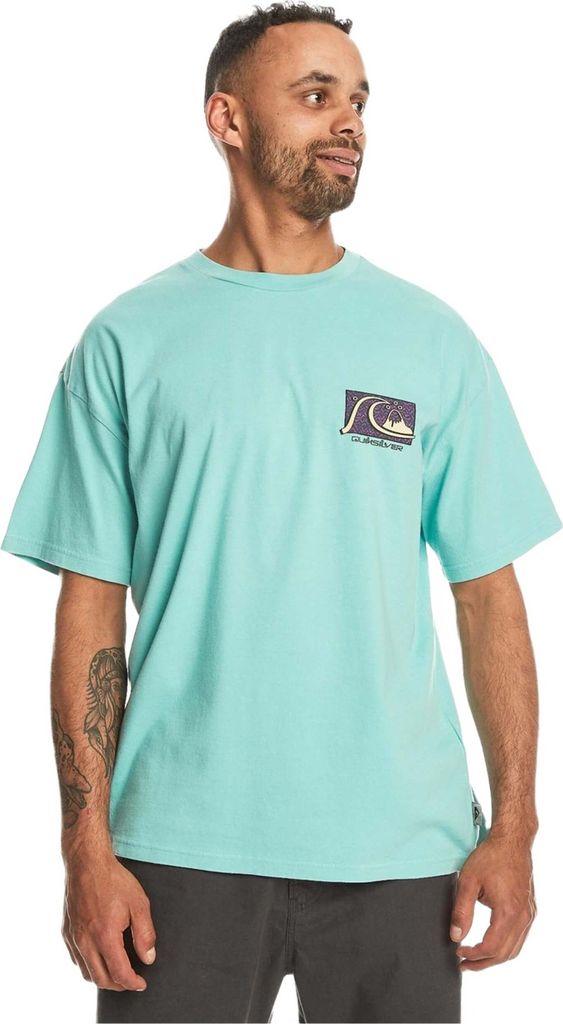 Quiksilver T-shirt EQYZT07652-BHA0 in Blue color size medium