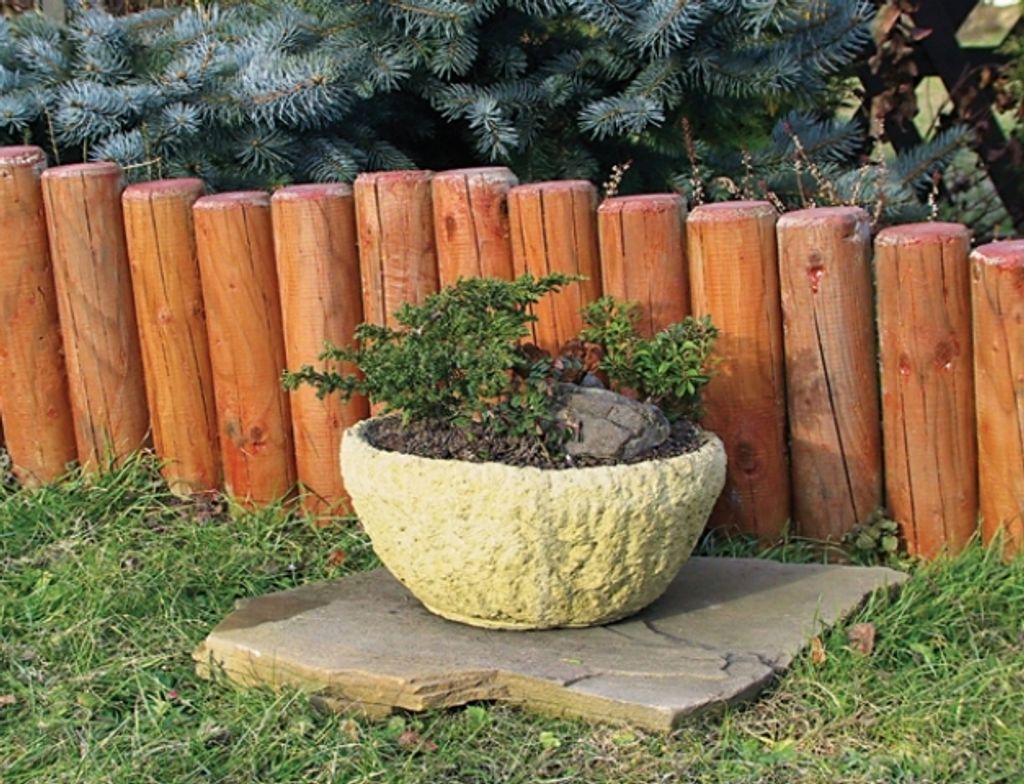 Nohel Garden Koryto K1 imitace kamene 6kg d31x13cm Obrázek produktu 