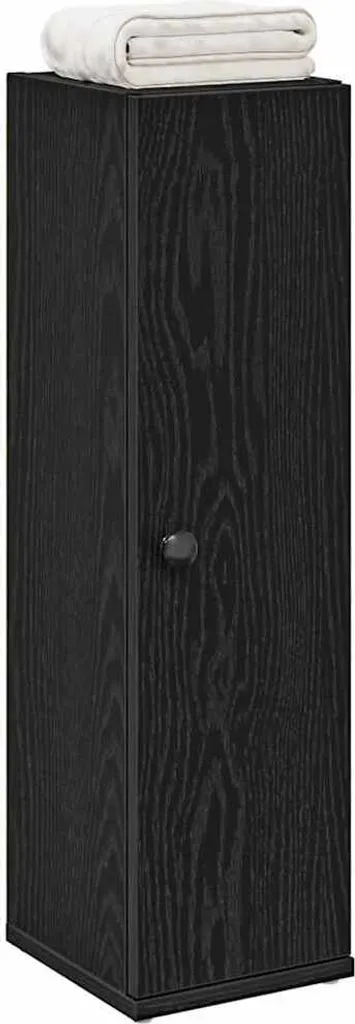 Maison Exclusive Arredo Bagno Nero 20.5x22x72cm Salvaspazio Moderno