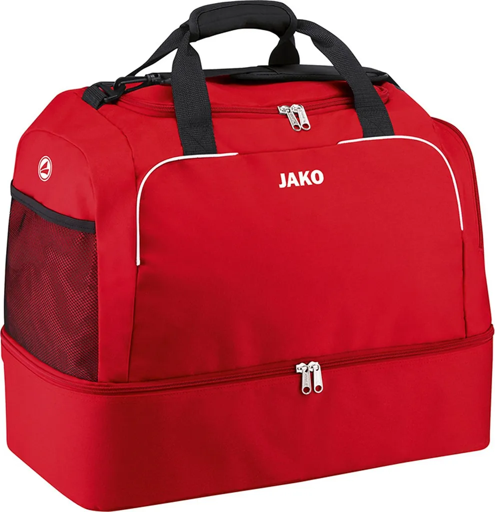 Sac de sport Jako Classico avec compartiment chaussures rouge taille 1