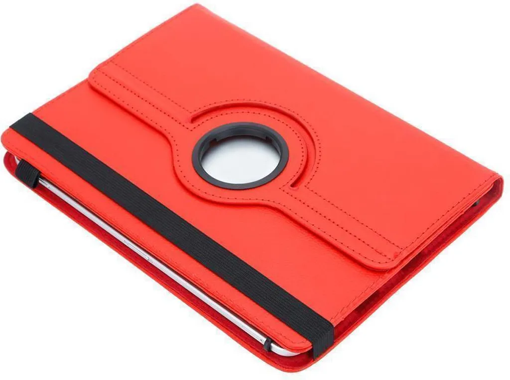 Custodia Protettiva Cadorabo per Dragon Touch V10 - 360° Rosso - 4