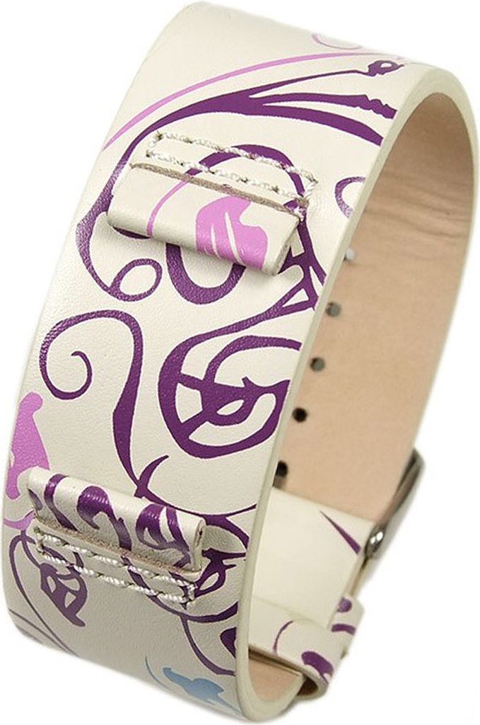 Ersatzband Leder creme 18mm für s.Oliver SO-2015-LQ