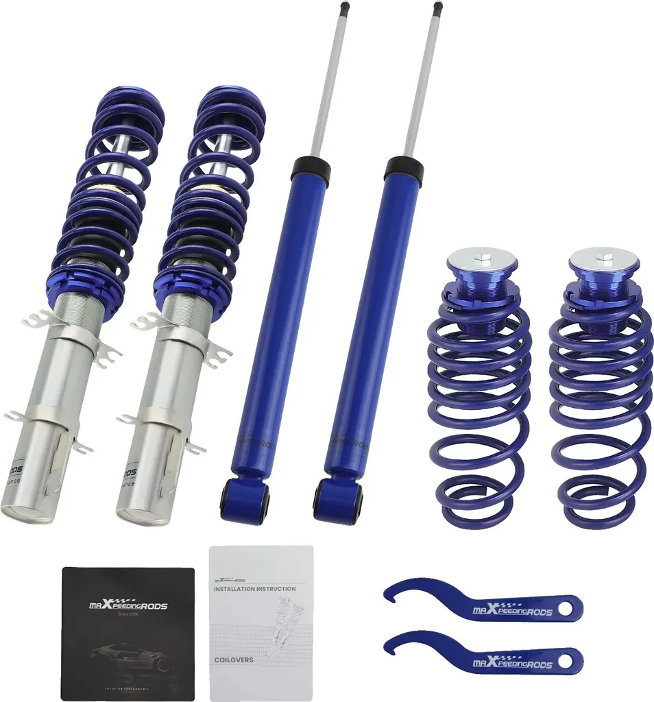 Suspension combiné fileté réglable en hauteur 0-25mm pour voiture Sport