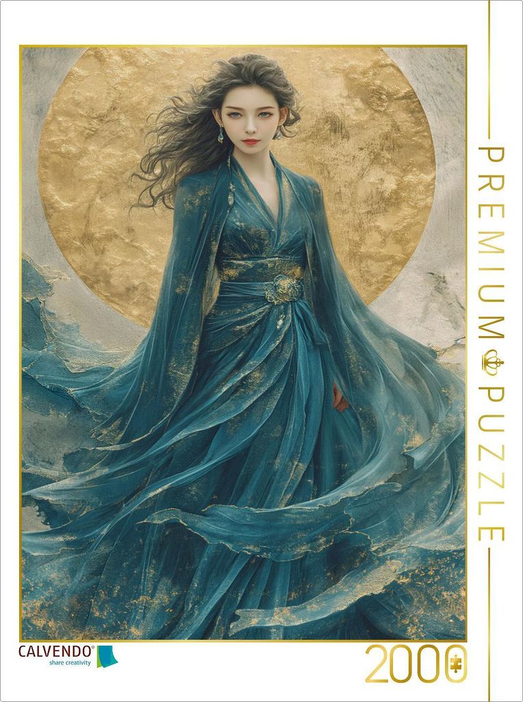 CALVENDO Puzzle Die Tänzerin | 2000 Teile Lege-Größe 90x67cm Foto-Puzzle für glückliche Stunden