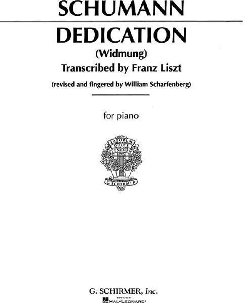 Dedication (Widmung)