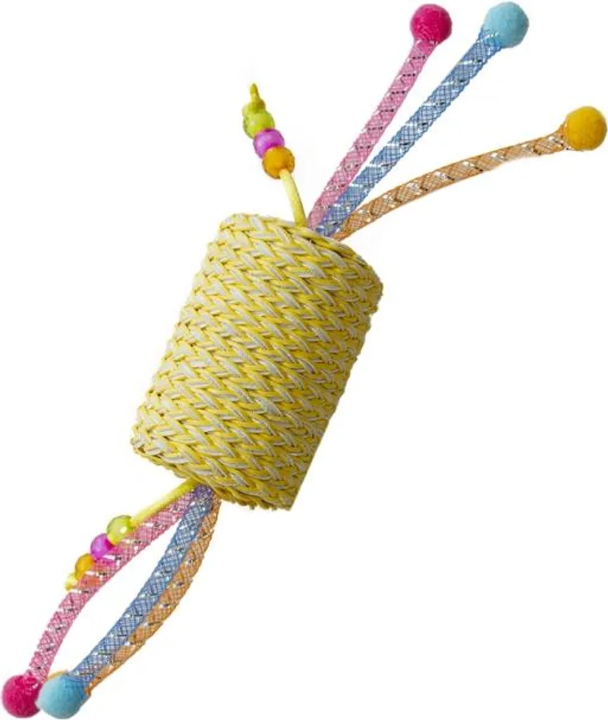 Duvoplus Cat Toy Jolly reel con corde - giallo