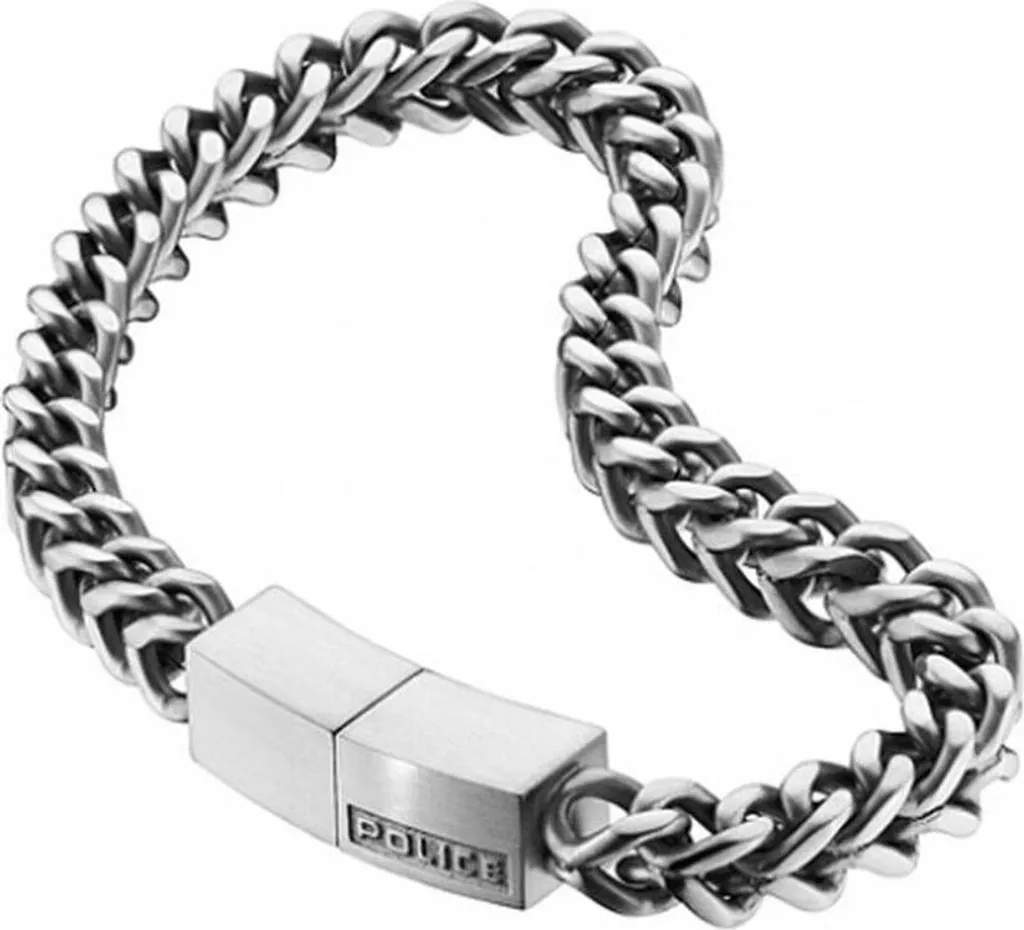 Police PJ24696BSS02-S Bracciale Urban Style - Acciaio Silver Man