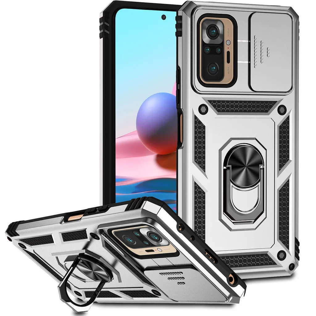 Custodia Elegante Argento Redmi Note 10 Pro: Sicurezza e Funzioni