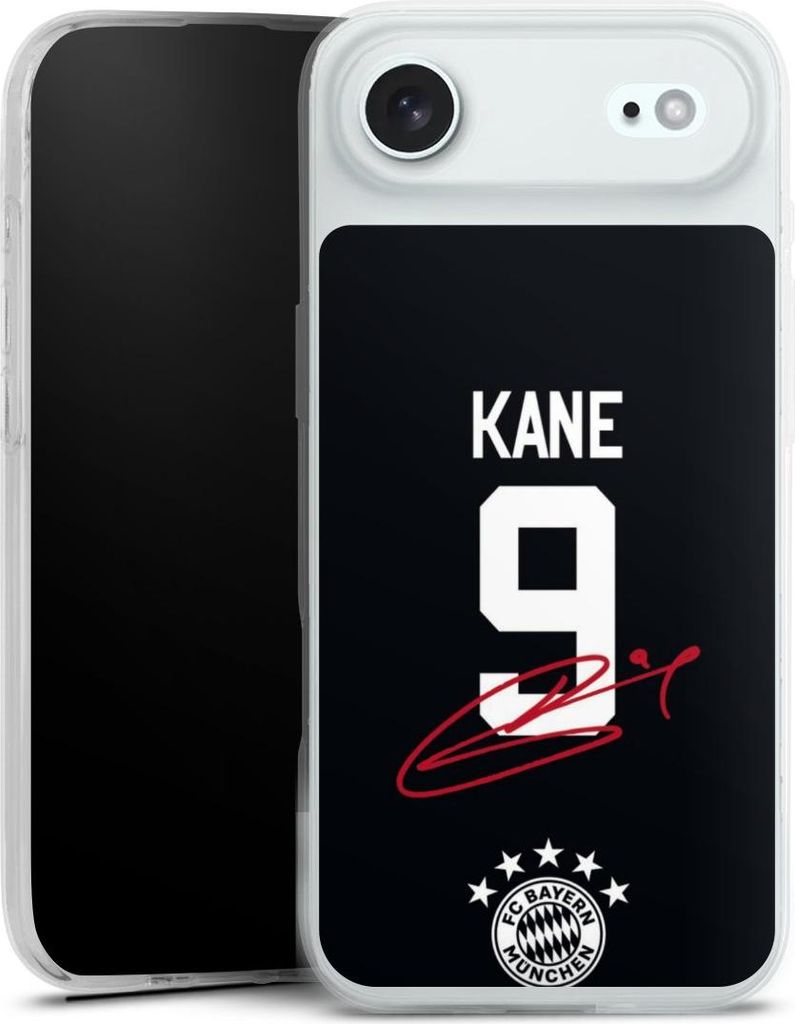DeinDesign Slim Hülle für Apple iPhone Air Silikon Case Ultra Dünn Handyhülle FC Bayern München Trikot Harry Kane