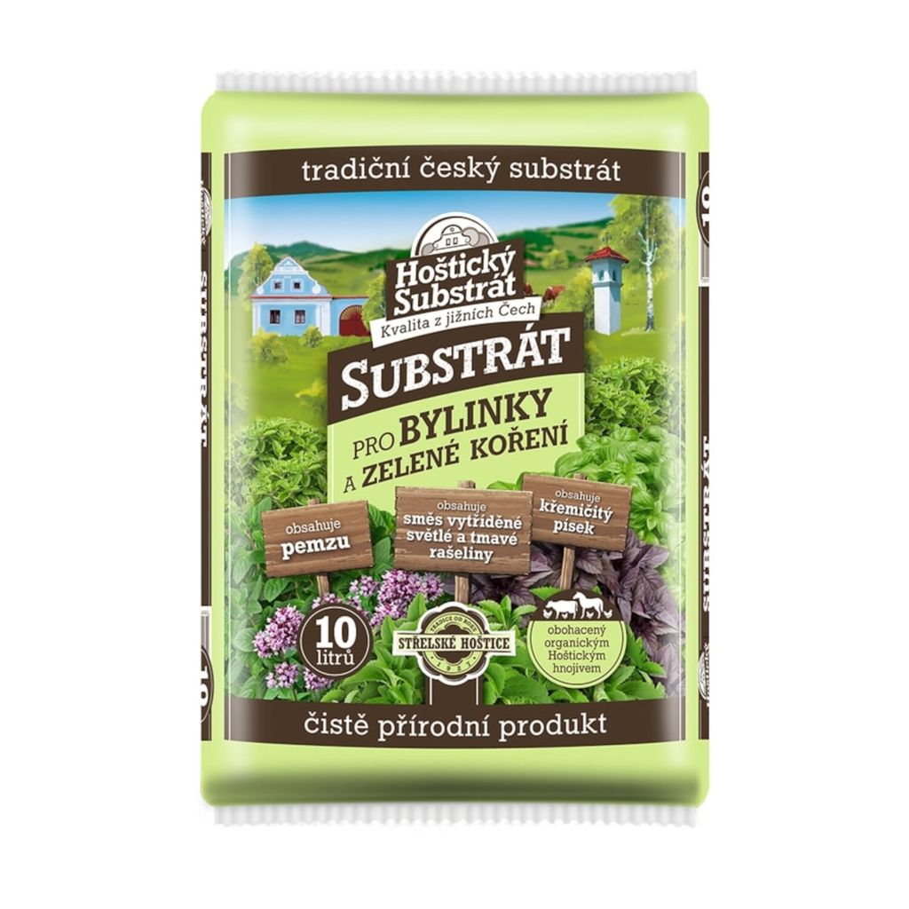 Substrát Bylinky, Zelené Korenie 10L Hoštický Obrázok produktu 