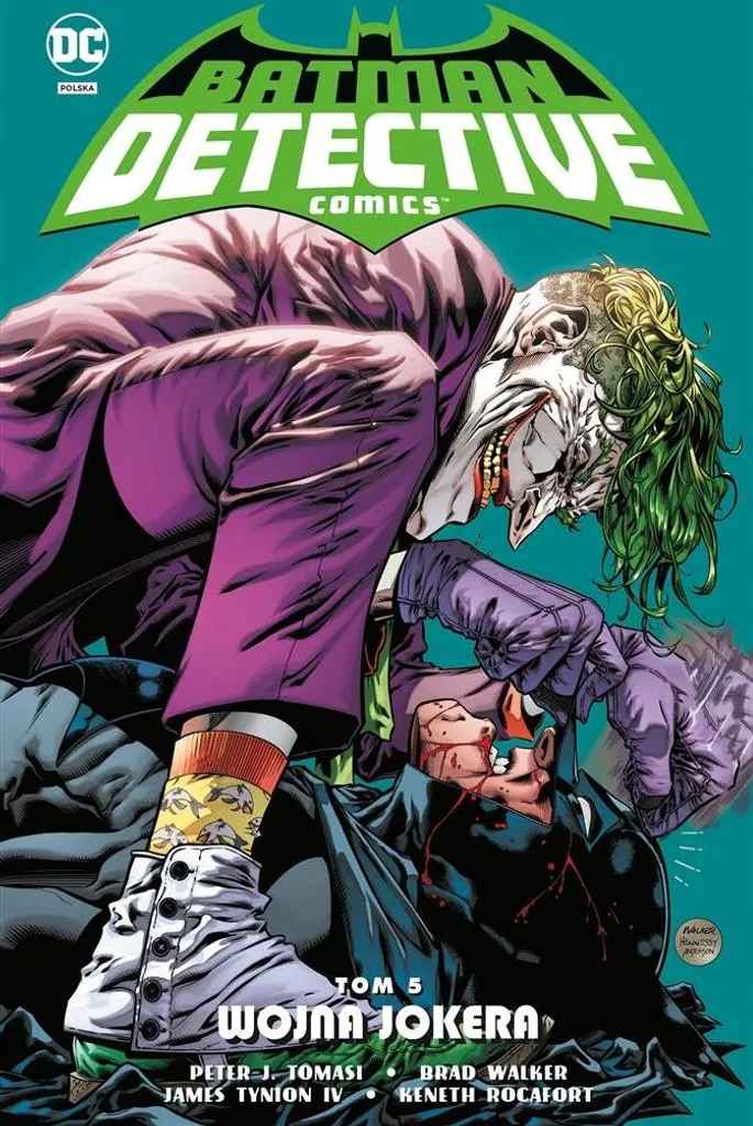 Batman Detective Comics Tome 5 La Guerre du Joker Album DC Comics VF