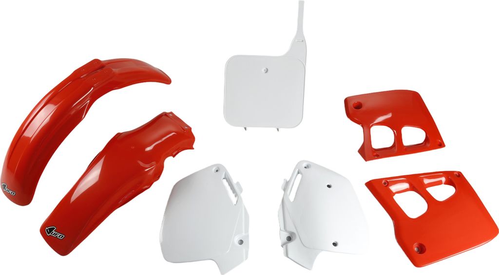 Verkleidungskit UFO PLAST 7-teilig Verkleidungssatz Kunststoff, Farbe:rot / weiß - 2