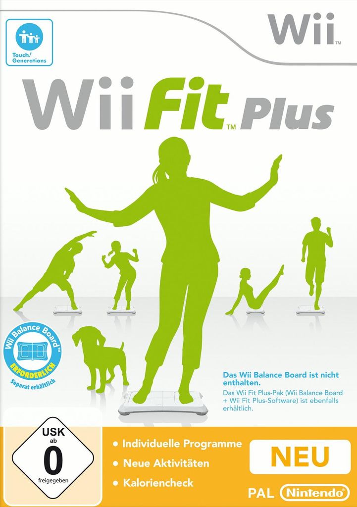 Wii Fit Plus Produktbild 