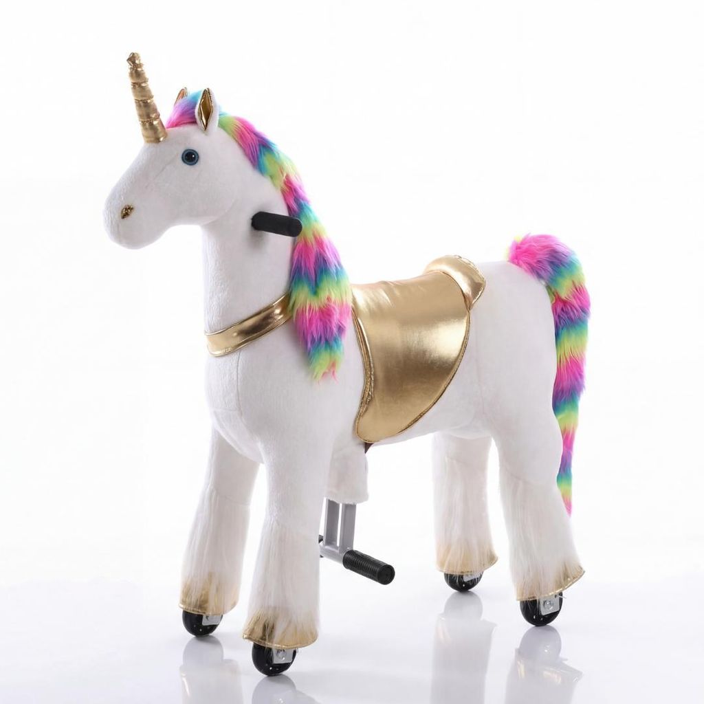 Vrooomy Einhorn auf Rollen Kinder Reittier Klein (4–6 Produktbild 