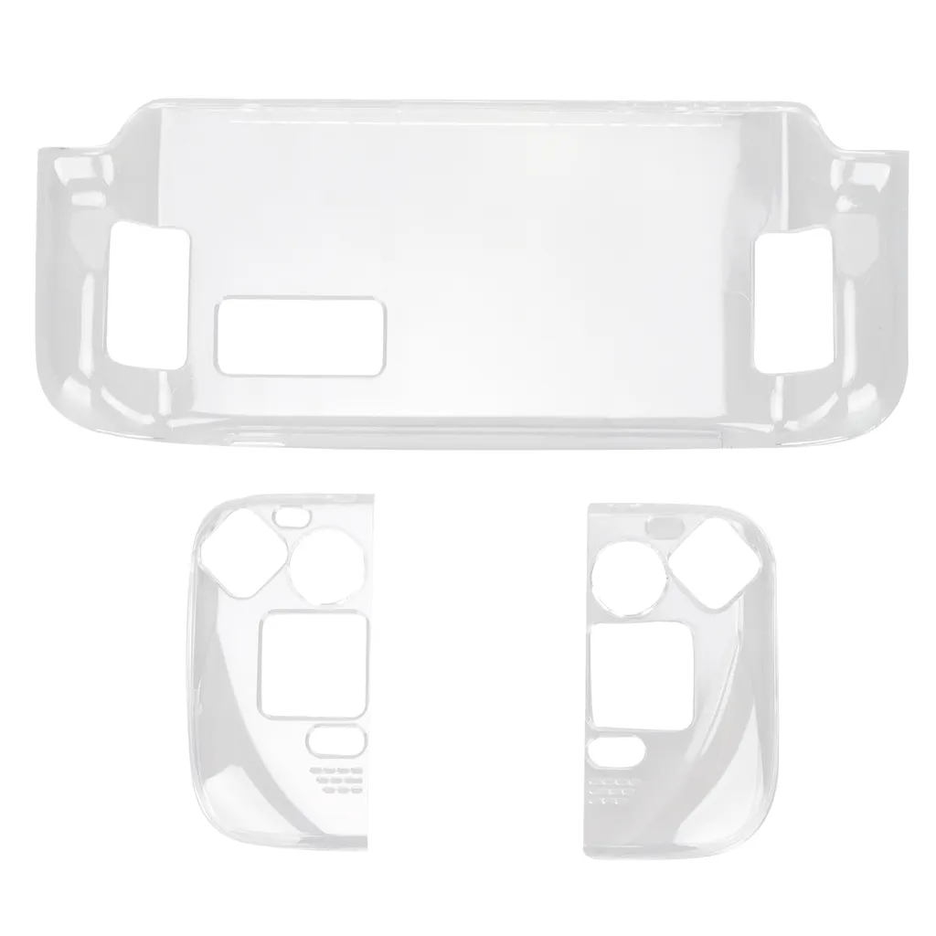 Coque Steam Deck Transparente en PC Rigide - Protection Anti-Rayures