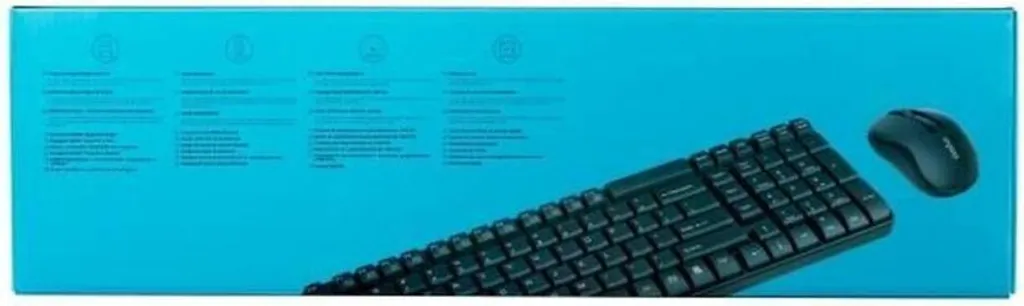 Pack Clavier et Souris Ergonomique Rapoo Combiné Périphérique USB Bureau - 3