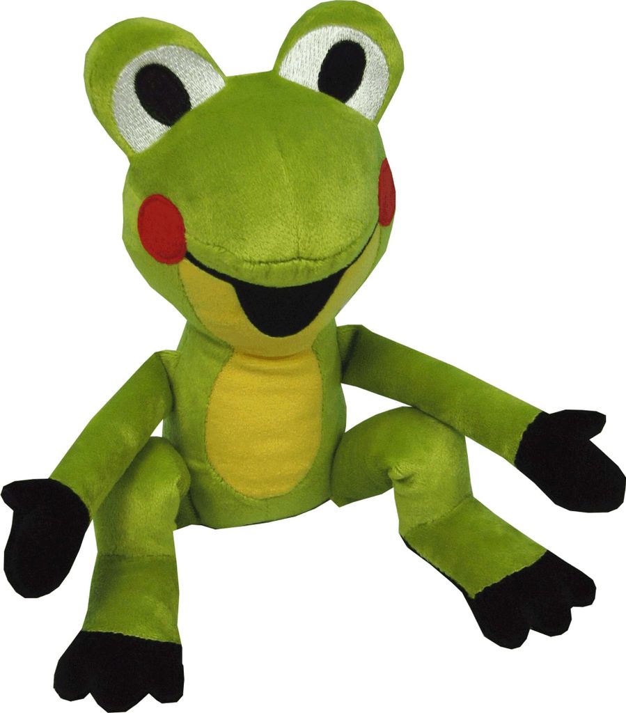Kuscheltier Der Freund des kleinen Maulwurfs, Frosch 20 cm Grün, 45919A