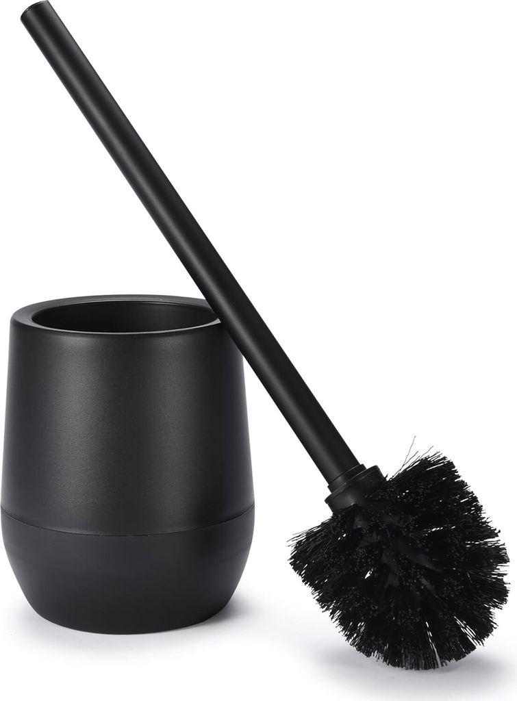 Toilettenbürste Schwarz Toilettenbürsten und Halter Toilettenbürste aus Silikon Toilettenbürste