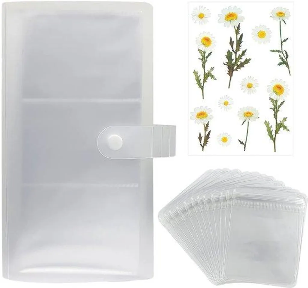 Rangement Bijoux Transparent Anti-oxydation avec 50 Pochettes Zippées