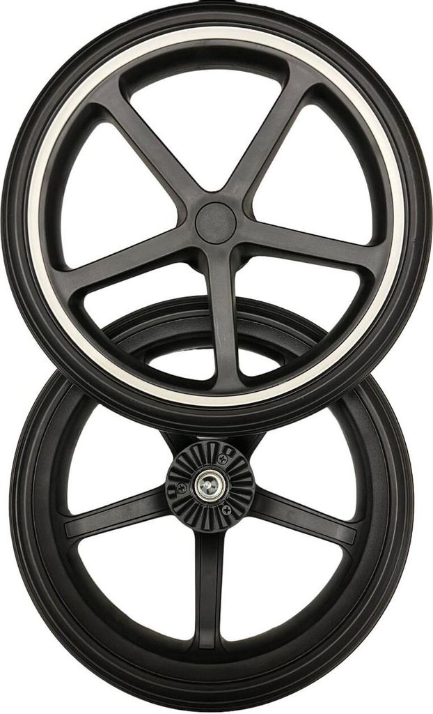 Cybex e-Priam 4 Rear Wheel / Hinterradset Set Chrome Produktbild 