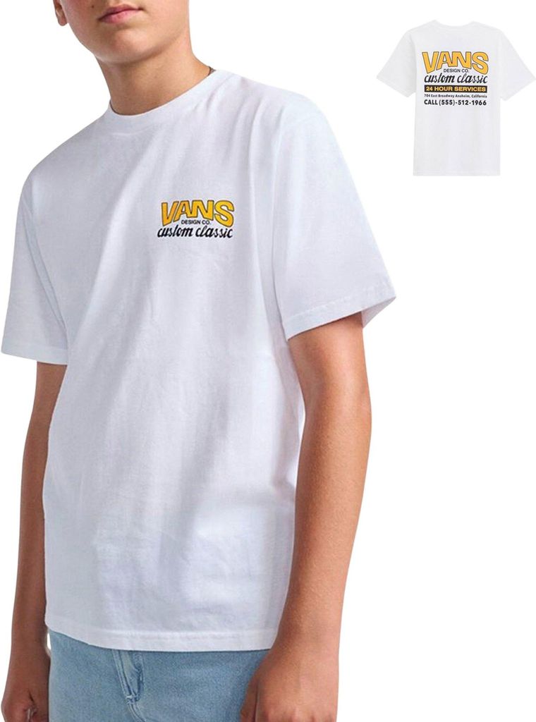 T-Shirt Vans VN000R02WHT1 für Kinder