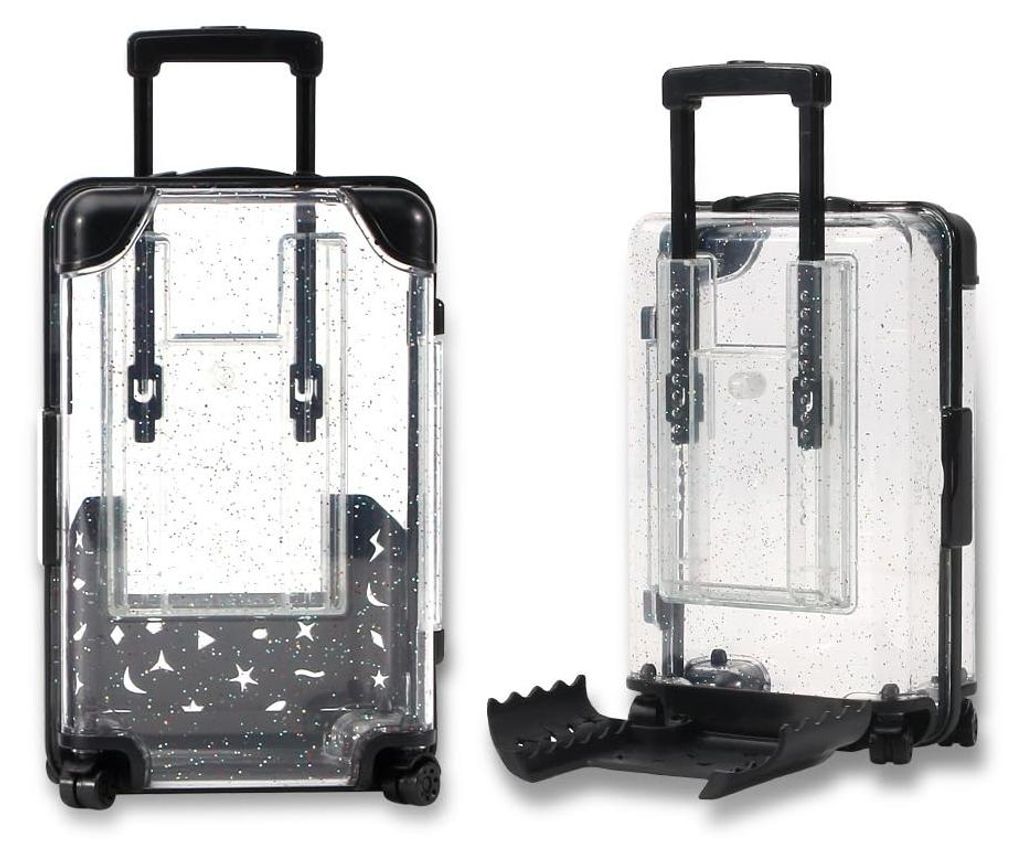 Mini-Koffer-Spardose für den Urlaub, Geschenkbox