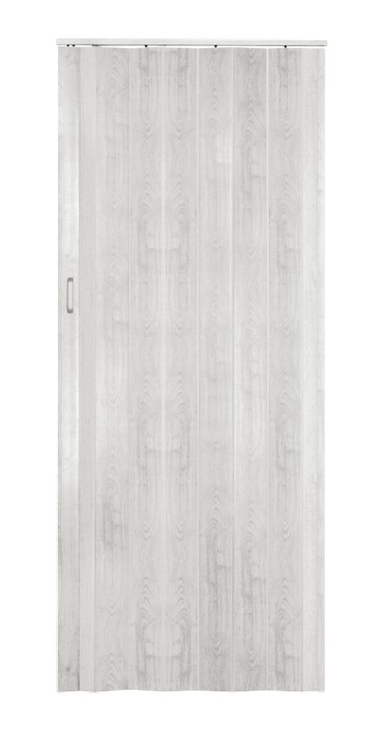 Drzwi harmonijkowe St2 Biały Dąb 81 x 201,5 cm Zdjęcie produktu 