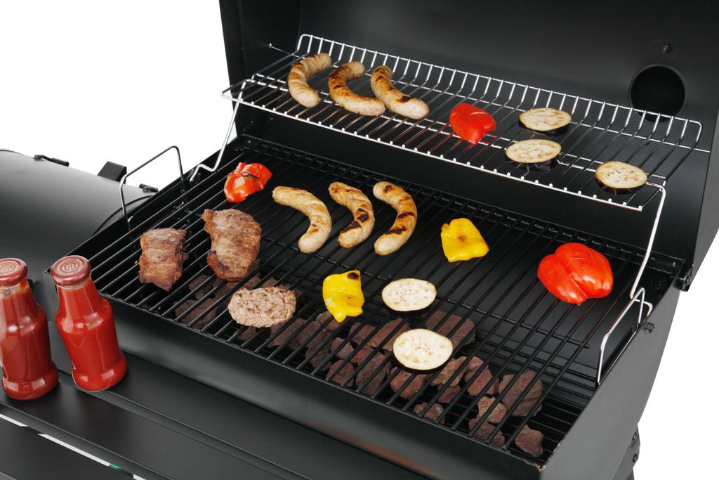 tepro Holzkohlegrill Smoker Biloxi, Grillfläche: ca. 58 x Produktbild 3