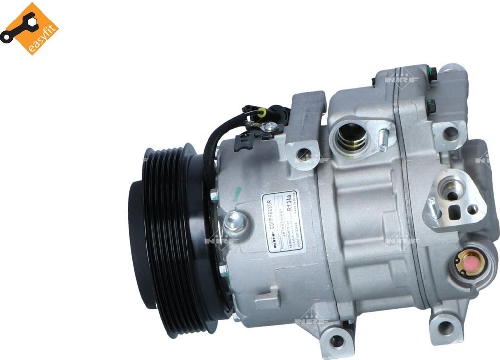 NRF 32468 HCC-VS16 Klimaanlage Klimakompressor PAG 46 für HYUNDAI i30 (FD) für KIA CEE'D Schrägheck (ED)