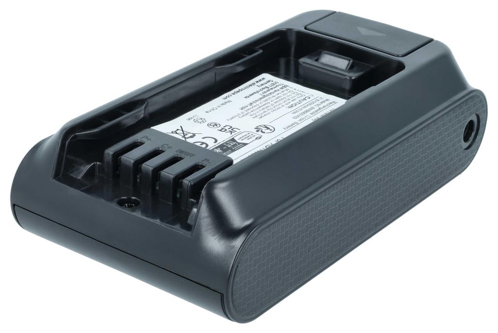 vhbw Akku kompatibel mit Shark BU3120, IW3511, IW3120C, IW3111C, IW3110C, Cordless Detect Pro, BU3521 Staubsauger Schwarz (2000 mAh, 21,6 V, Li-Ion)
