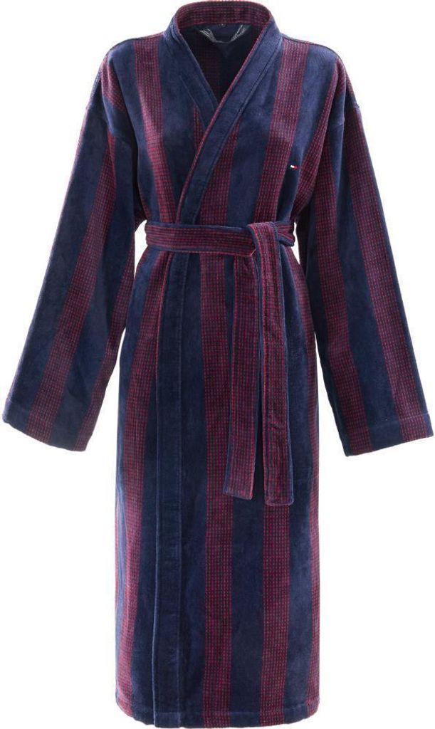 Tommy Hilfiger Kimono Structure Farbe Navy Größe L AL