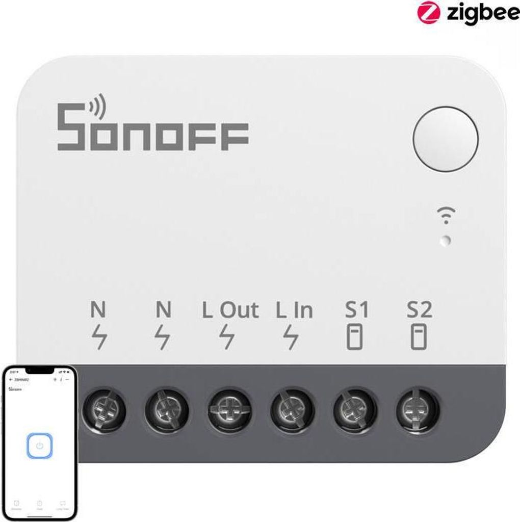 Inteligentny mini przełącznik ZigBee SONOFF ZBMINIR2 Zdjęcie produktu 