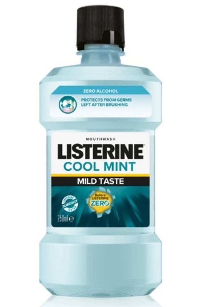 Listerine, Rinçage, Menthe fraîche goût doux, 250 ml Image du produit 