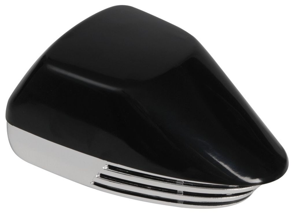Membran-Bootshorn ABS, schwarz + verchromt 12 V , 1 Stück