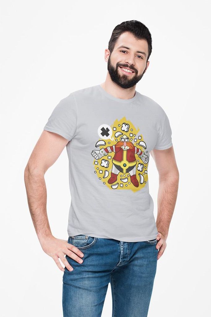 D&B Uni Polo PC00093 Robotnik Grau-Größe M