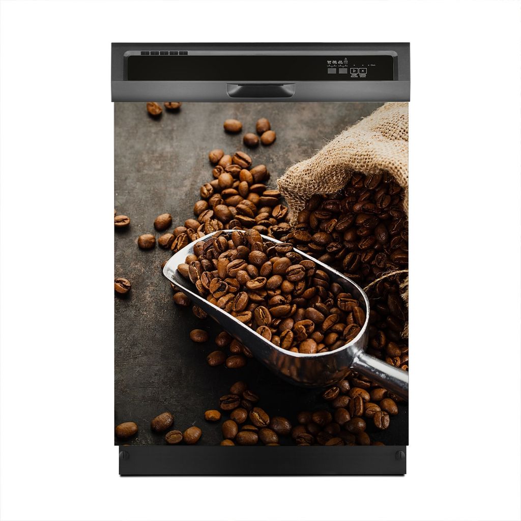 Aufkleber sticker 60x70 cm Dekorative folie Spülmaschine - Tasse Kaffee
