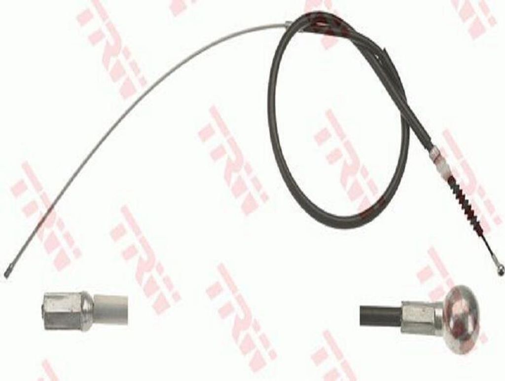 TRW Handbremsseil Seilzug Feststellbremse für VW TOURAN (1T1, 1T2) GCH604