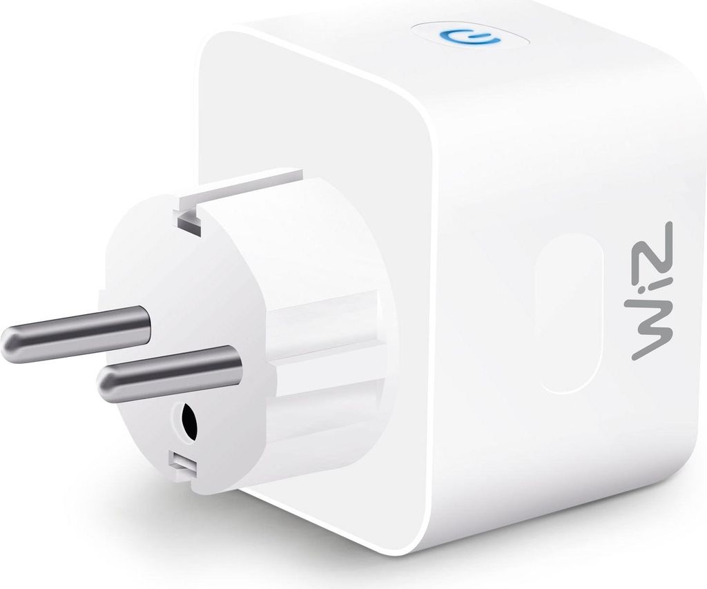 WiZ Smart Plug, Bluetooth, Weiß, Kunststoff, IP20, 230 V, Produktbild 