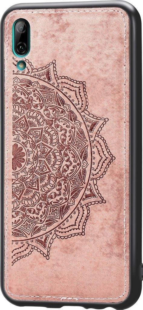 Mobigear Mandala Huawei Y7 Pro (2019) Hülle Hardcase Backcover - Roségold