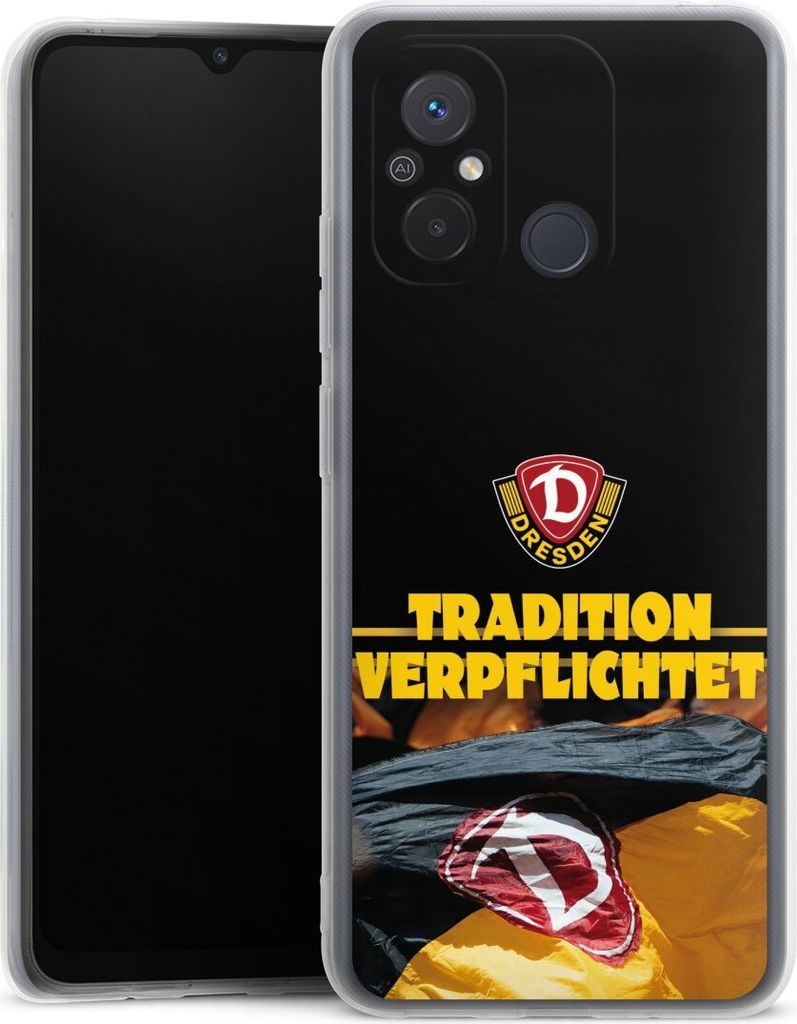 DeinDesign Handyhülle für Xiaomi Redmi 12C Silikon Hülle Case Smartphone Schutzhülle Fanartikel SG Dynamo Dresden SGD
