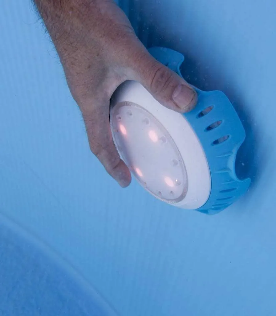 Projecteur LED blanc piscine hors-sol - Installation sans perçage - 5