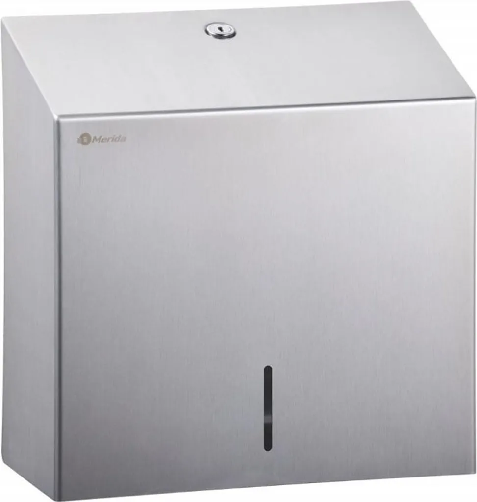 Distributeur essuie-mains anti-gaspillage en inox mat STELLA MAXI pro